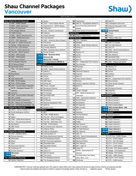 shaw cable chanel 541|shaw tv channel packages.